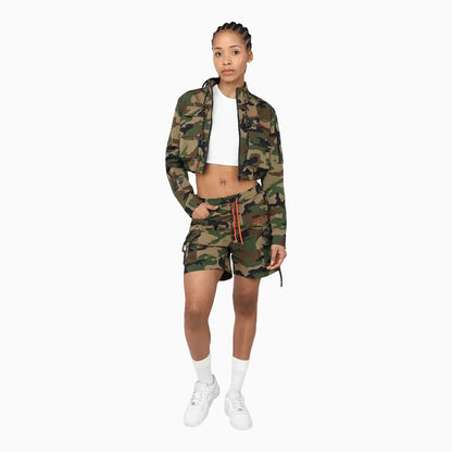 Women's Utility Nylon Printed Outfit