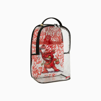 Bear Grills Dlx Clear Backpack