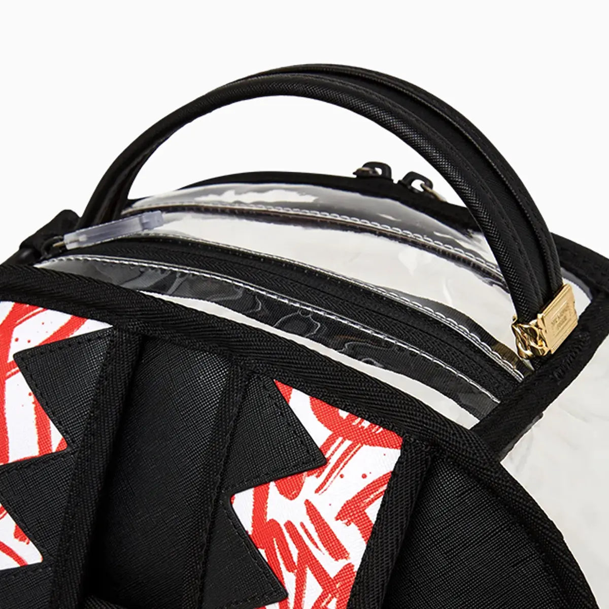 Bear Grills Dlx Clear Backpack