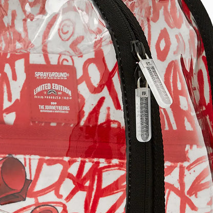 Bear Grills Dlx Clear Backpack