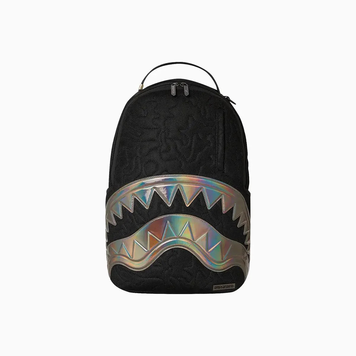 Black Quilted Irridescent DLXSV Backpack