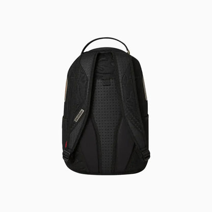 Black Quilted Irridescent DLXSV Backpack
