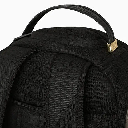 Black Quilted Irridescent DLXSV Backpack