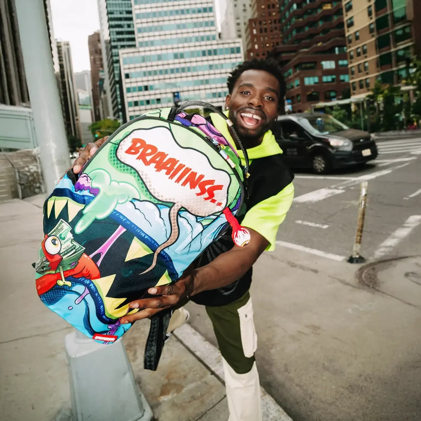 Money Braaiinnss Backpack