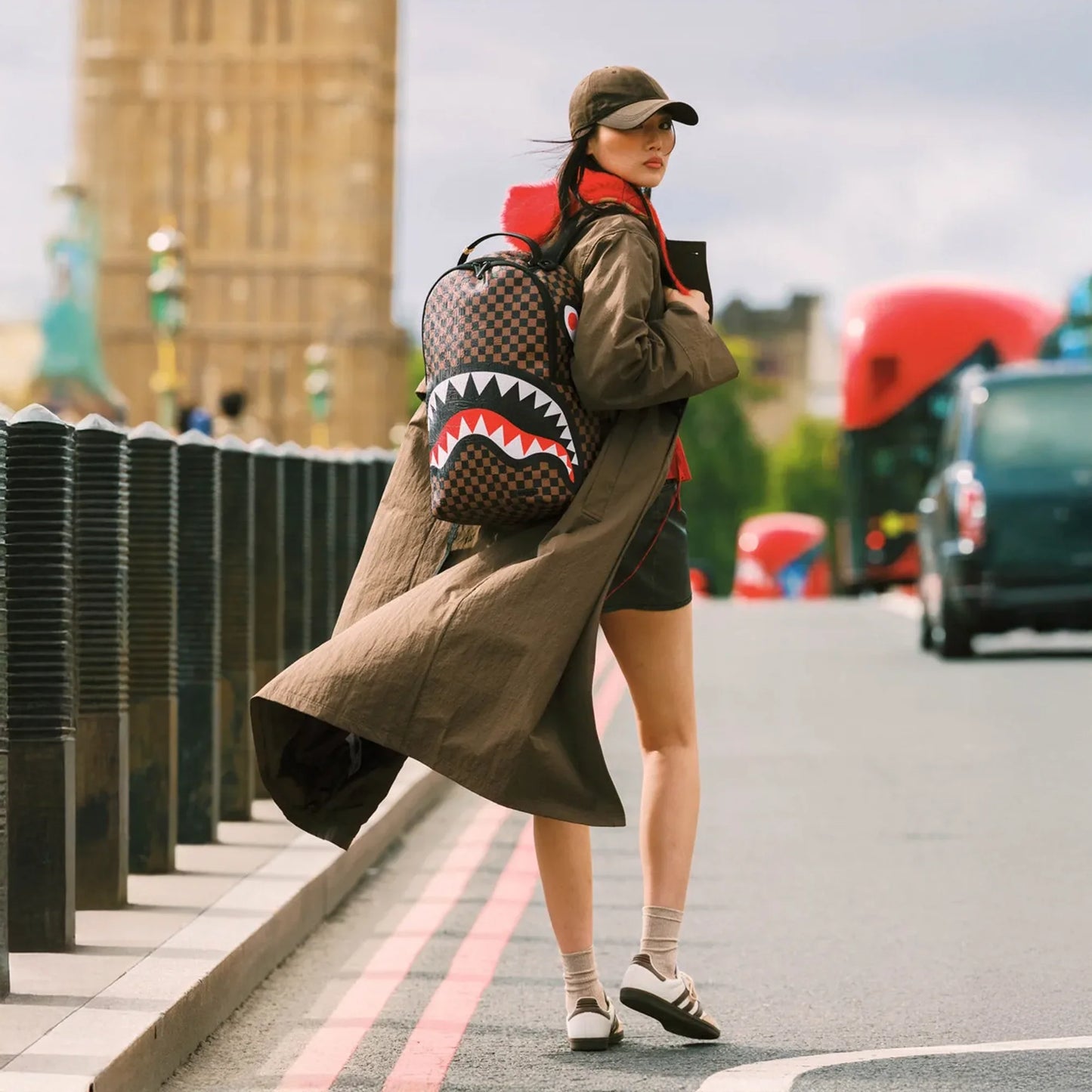 Check 2 Emboss Backpack