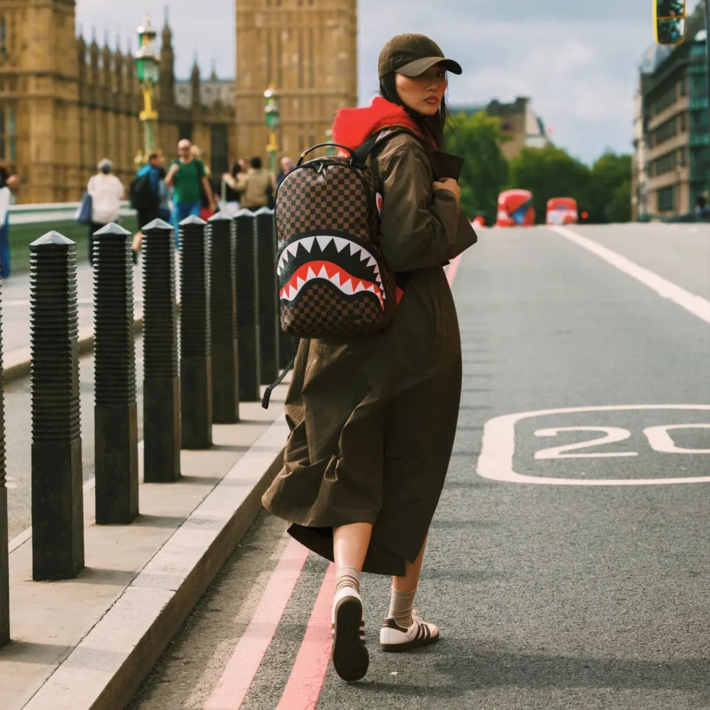 Check 2 Emboss Backpack