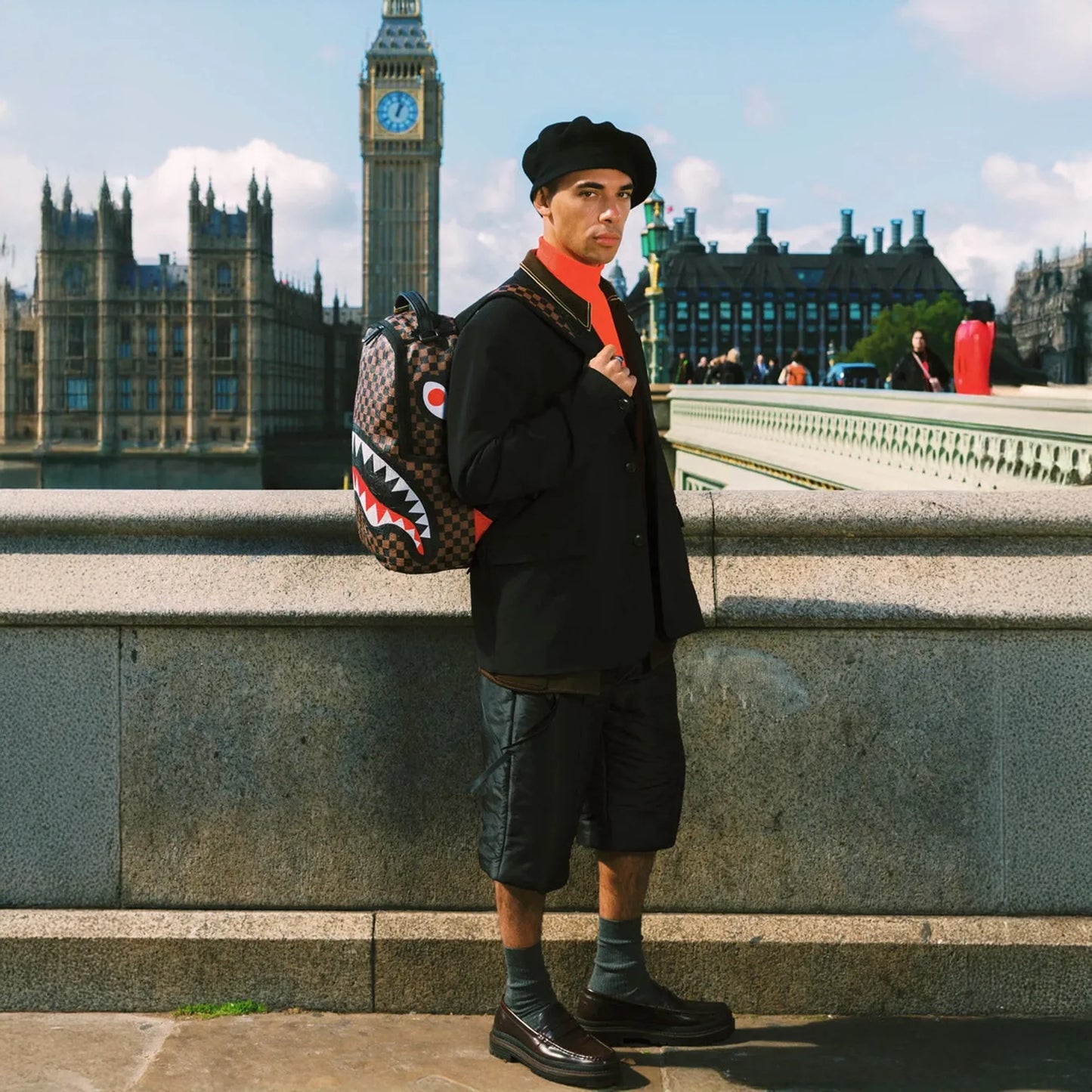 Check 2 Emboss Backpack