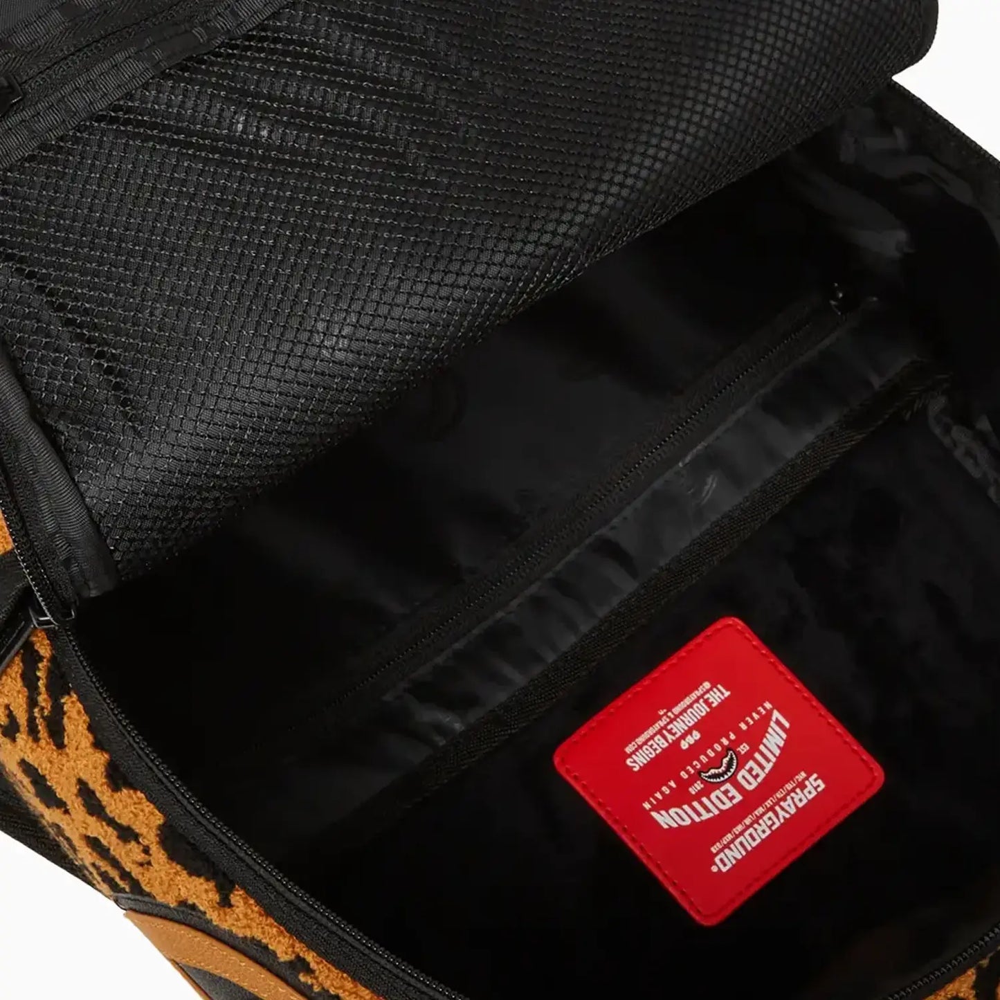 Cheetah Chenille DLXSV Backpack