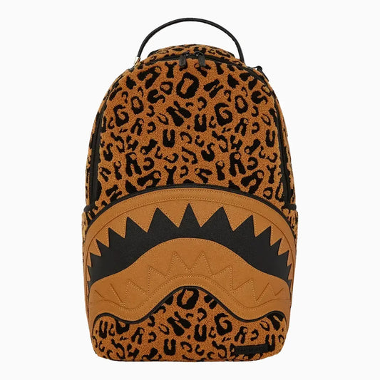 Cheetah Chenille DLXSV Backpack
