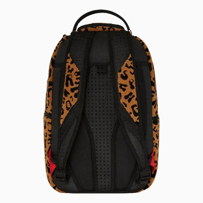 Cheetah Chenille DLXSV Backpack