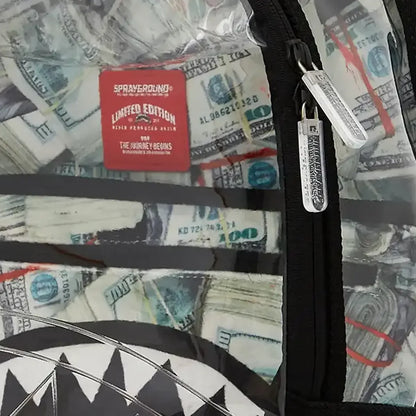 Clear Backpack - Money Chomp