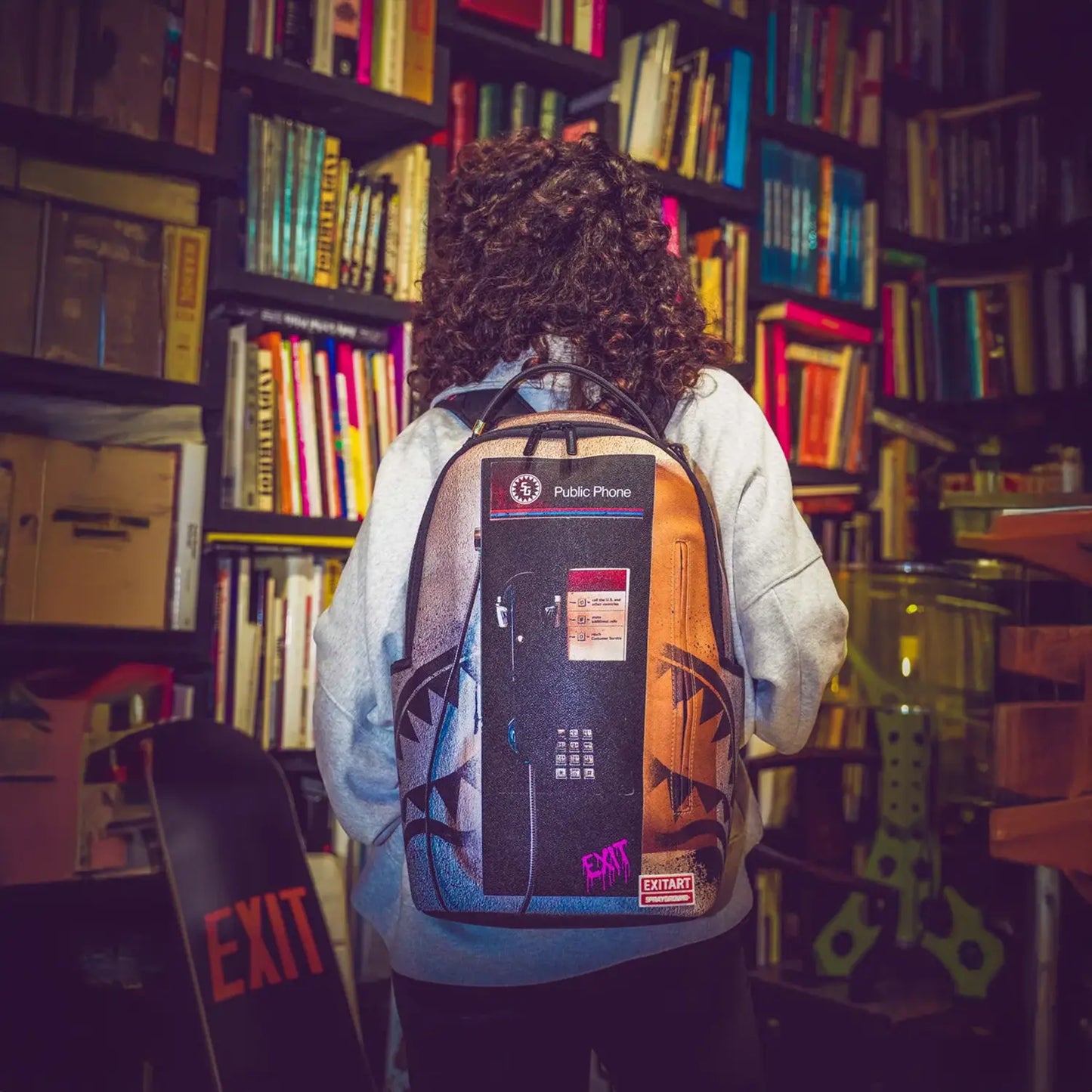 Exit Pay Phone Backpack