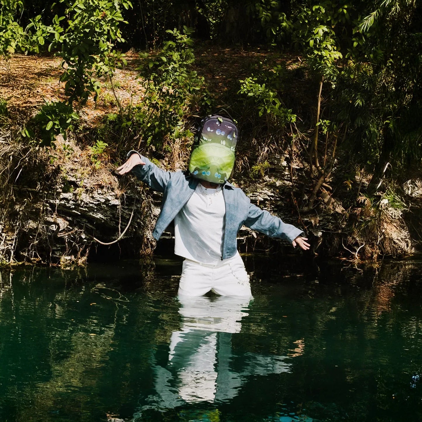 Eyes On You Glow In The Dark Effect Dlxr Backpack