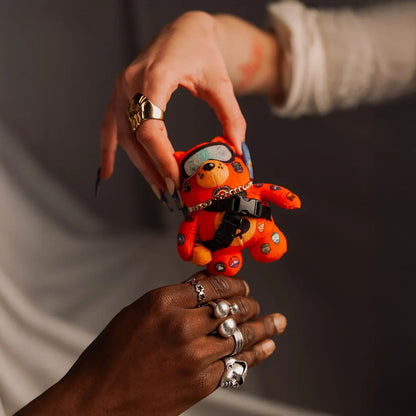 Global Expedition Bear Keychain