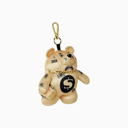 Goldrush Bear Keychain
