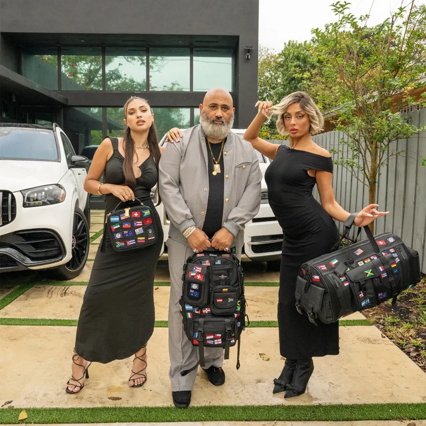 James First Class Global Flags Special Ops Cargo Backpack