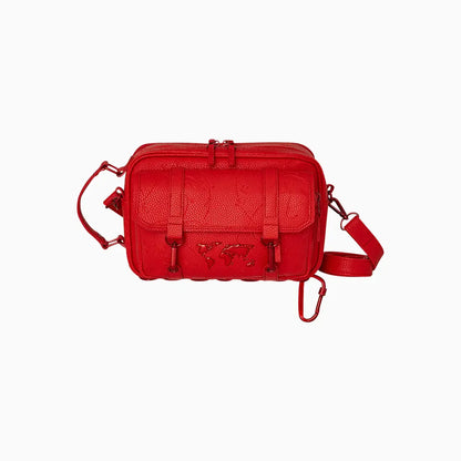 James Global Red Crossbody