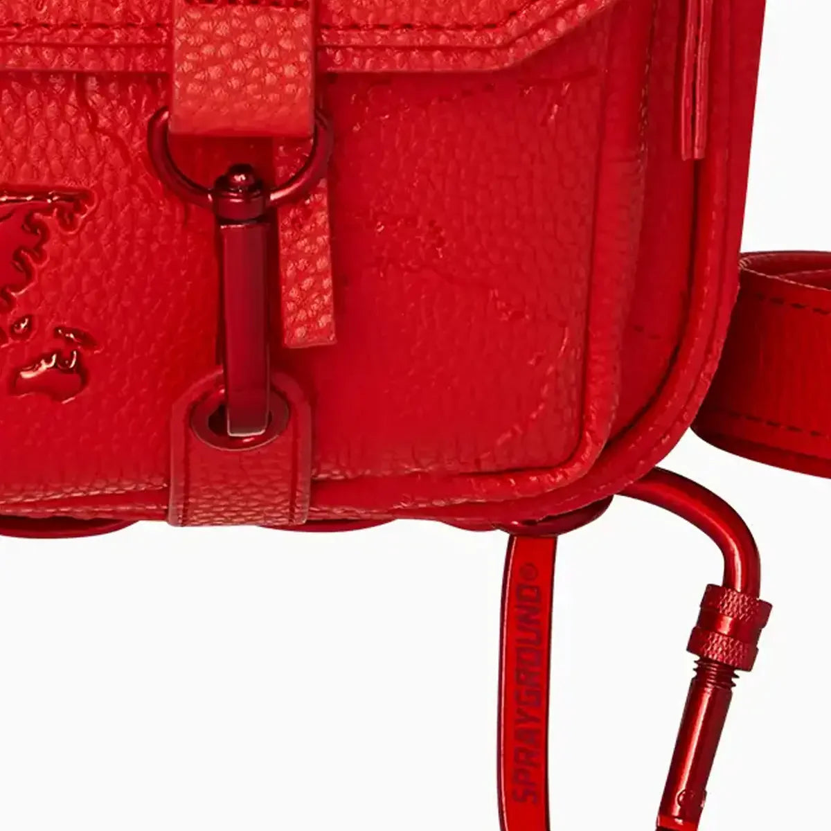 James Global Red Crossbody