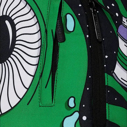Jorge Rodriguez Green Alien Backpack