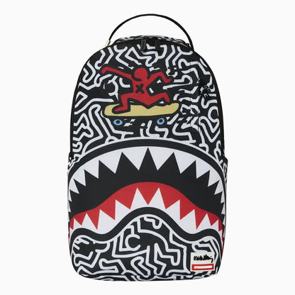 Keith Harring Skater Guy DLXSR Backpack