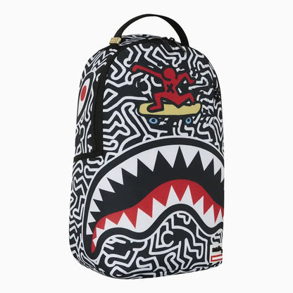 Keith Harring Skater Guy DLXSR Backpack