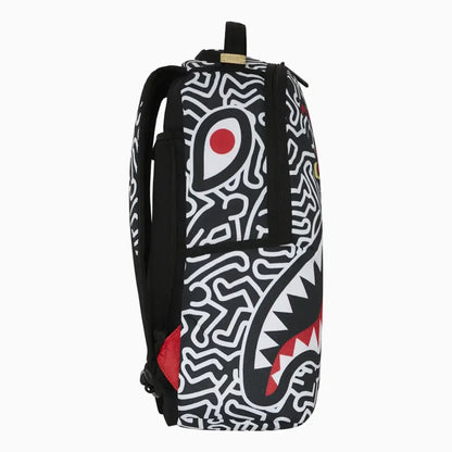 Keith Harring Skater Guy DLXSR Backpack