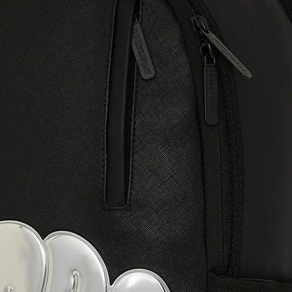 Metallic Drip Shark Bubble Letters Dlx Backpack
