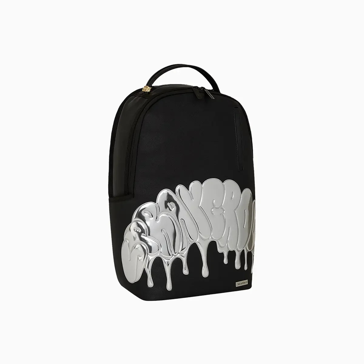 Metallic Drip Shark Bubble Letters Dlx Backpack