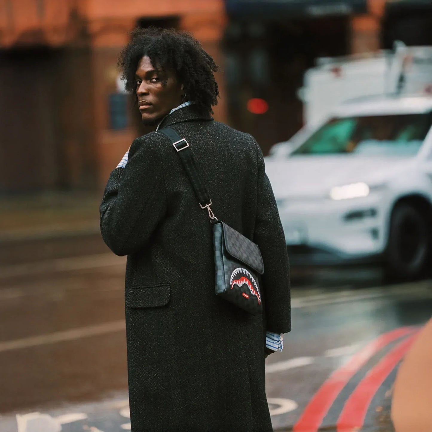 Midnight Shadow Messenger Sling