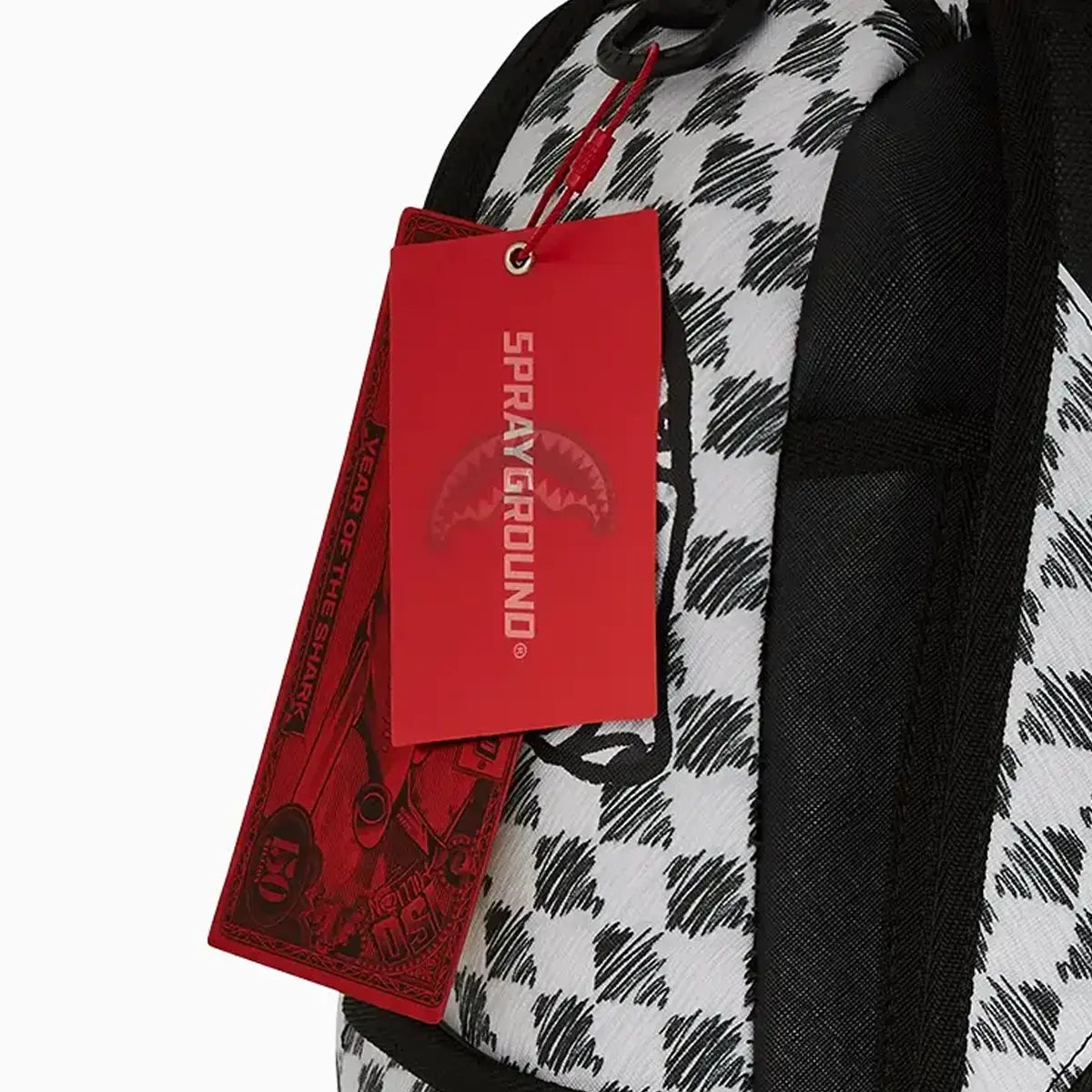 Scribble Dribble Check Backpack