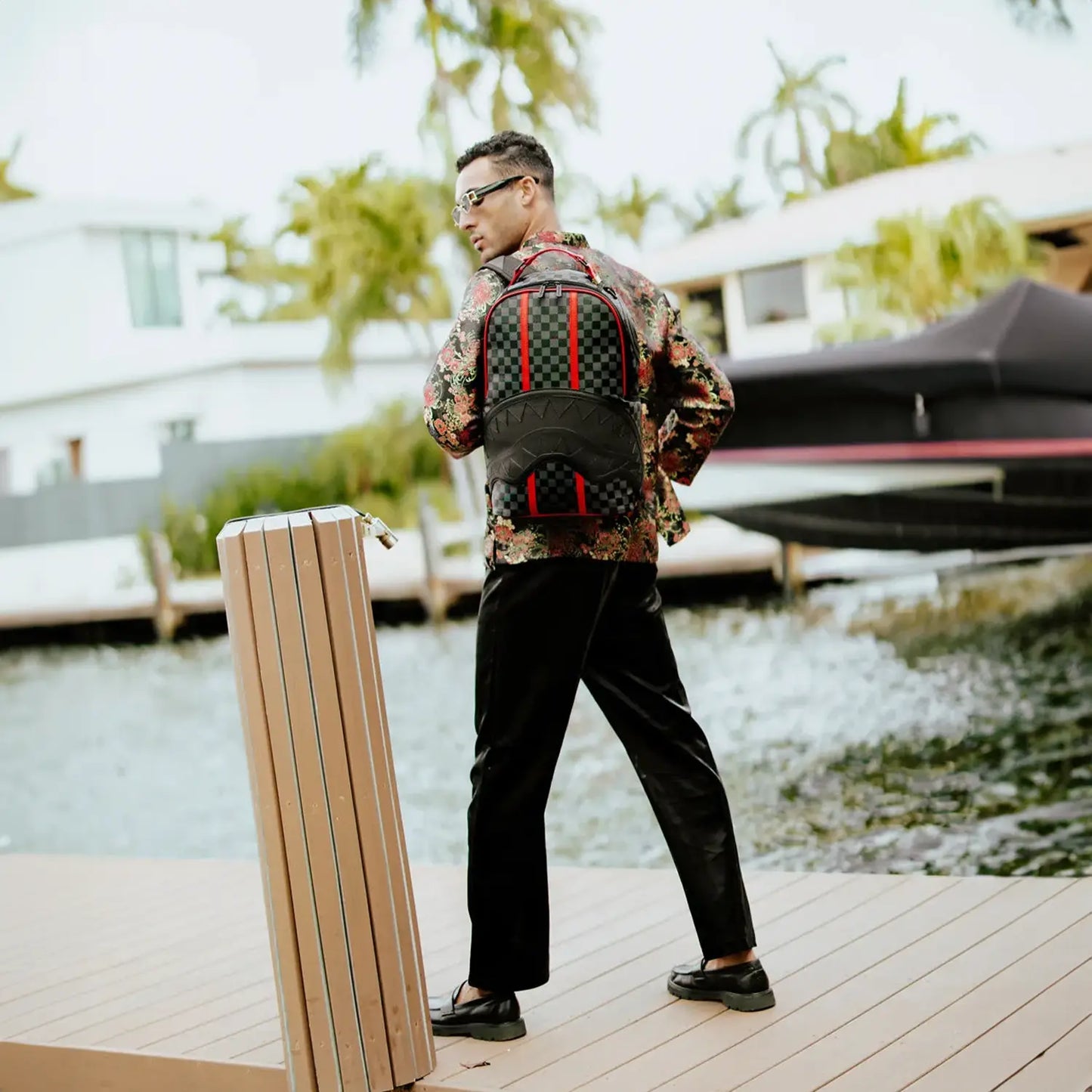 Monaco Shark Club Backpack