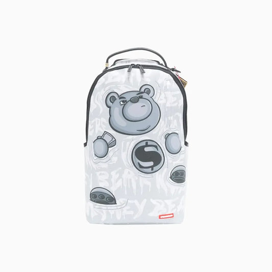 Money Bear Graffiti Float Backpack