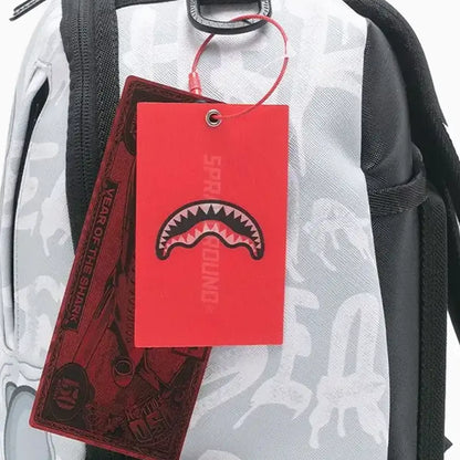 Money Bear Graffiti Float Backpack