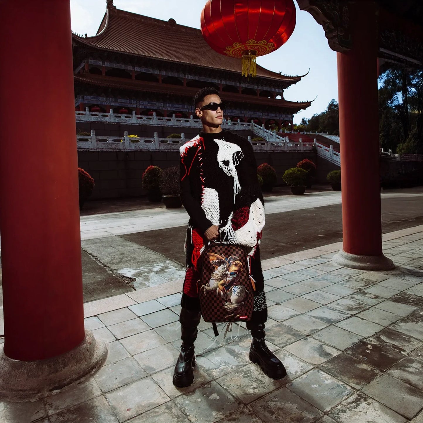 Napolean Sharks In Paris Backpack