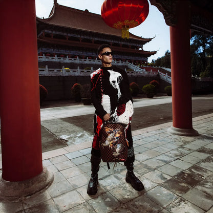 Napolean Sharks In Paris Backpack