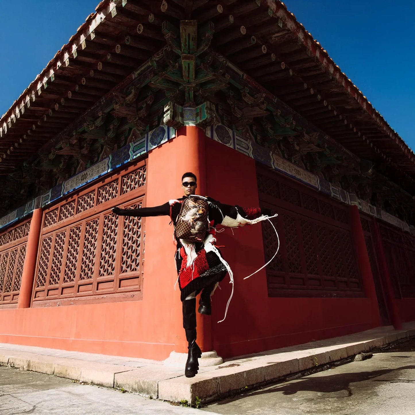 Napolean Sharks In Paris Backpack