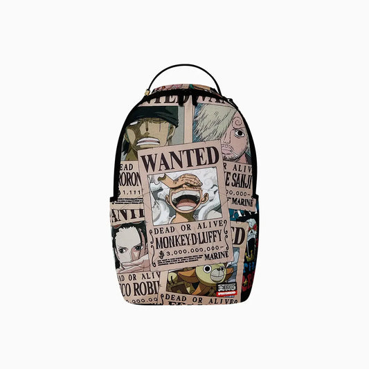 One Piece Wanted Shark Posters Backpack