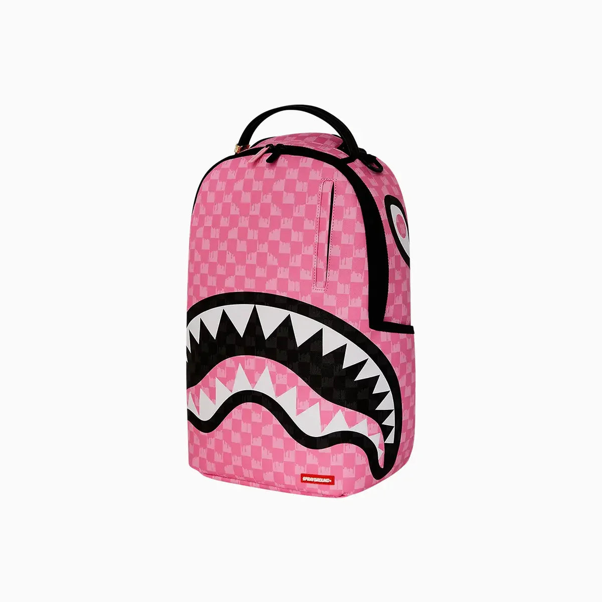 Pink And Black Drip Check Dlxsv Backpack