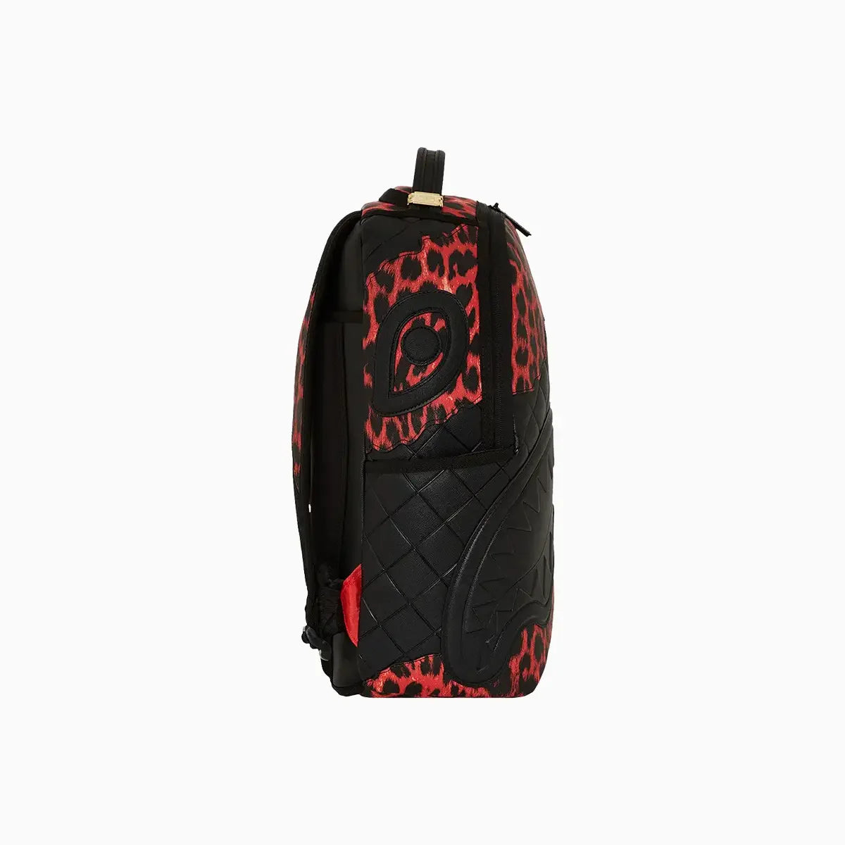 Red Leopard Puffer Dlx Backpack