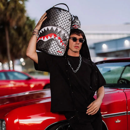 Scribble Dribble Check Backpack