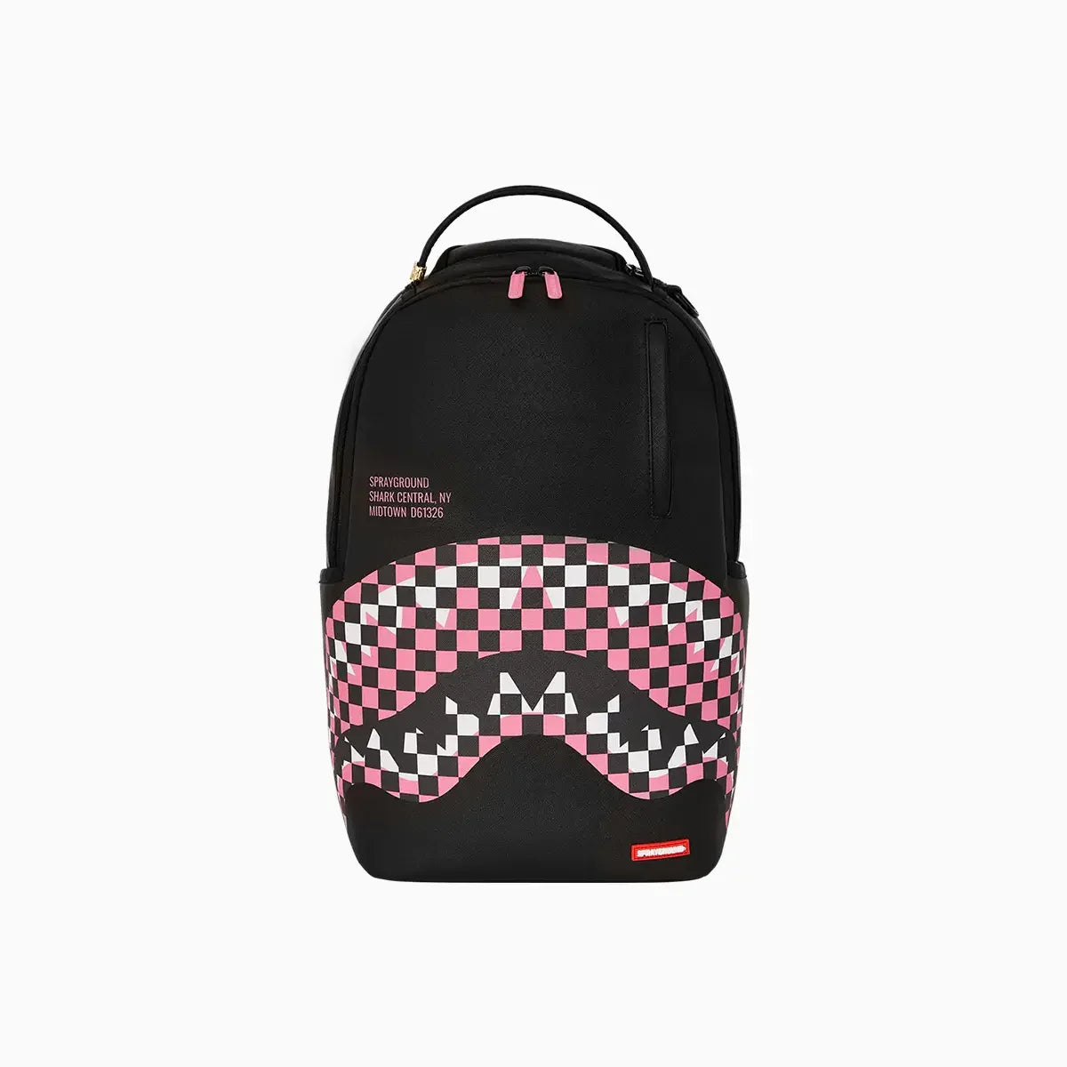 Shark Central Breakup Check Sorbet Grey Backpack