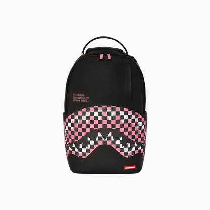Shark Central Breakup Check Sorbet Grey Backpack