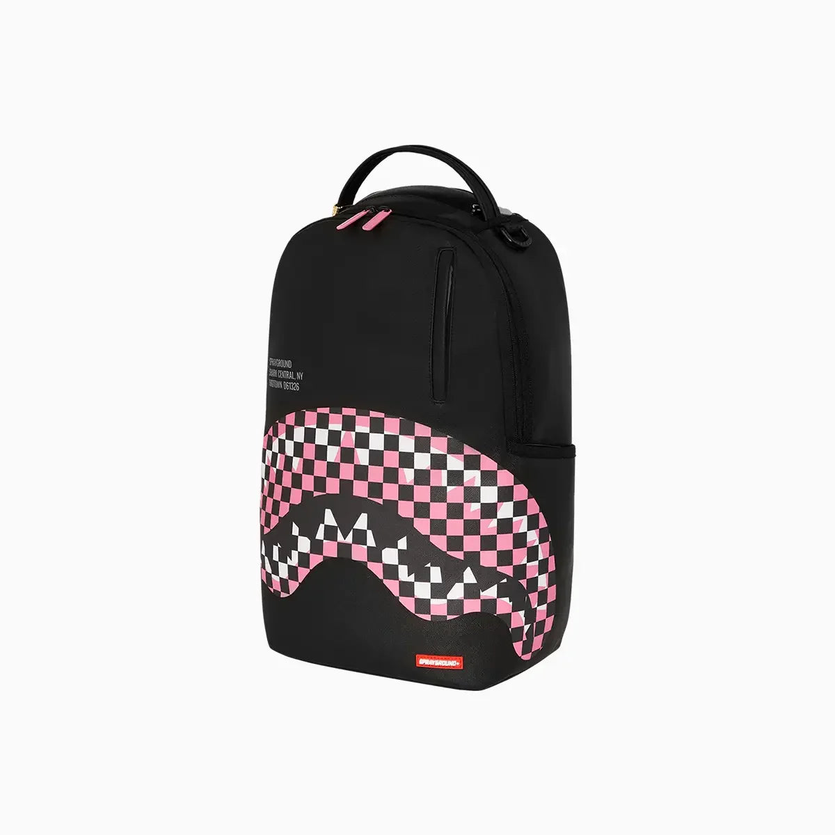 Shark Central Breakup Check Sorbet Grey Backpack