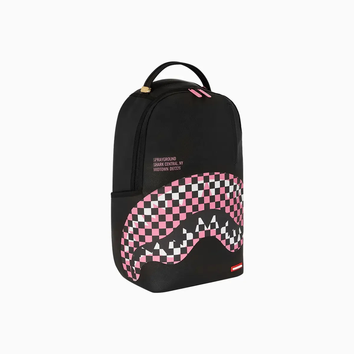 Shark Central Breakup Check Sorbet Grey Backpack