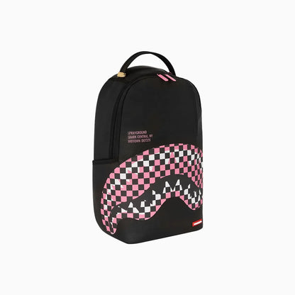 Shark Central Breakup Check Sorbet Grey Backpack