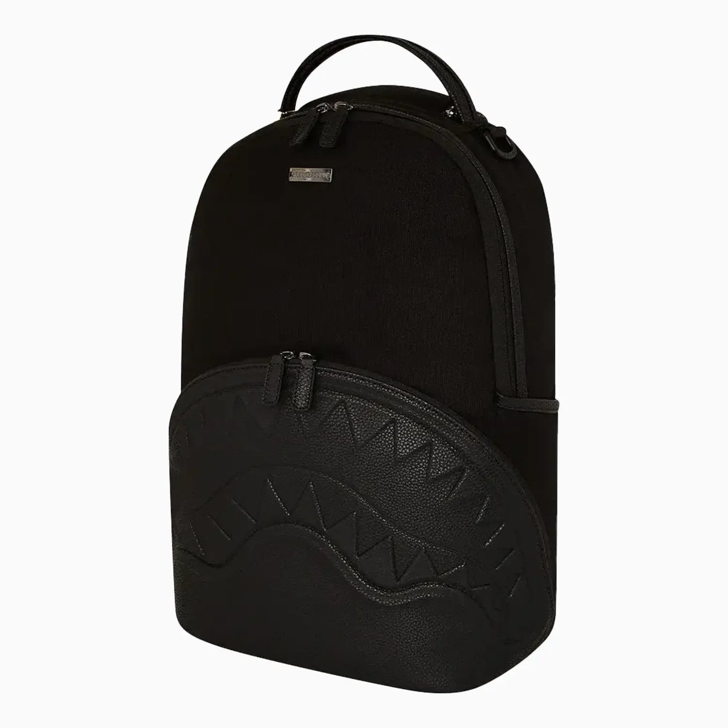 Shark Pocket Canvas Backpack