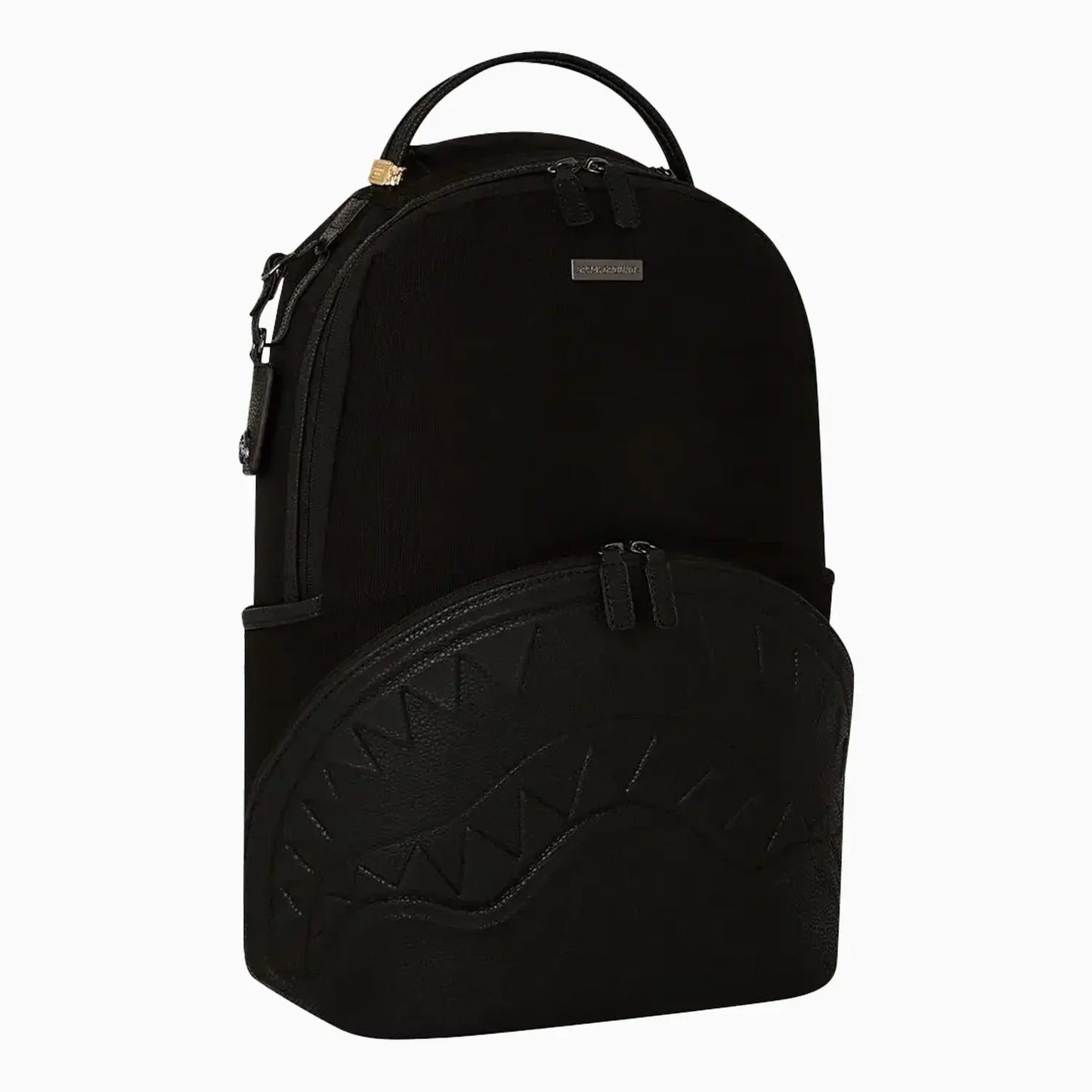 Shark Pocket Canvas Backpack