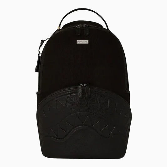 Shark Pocket Canvas Backpack