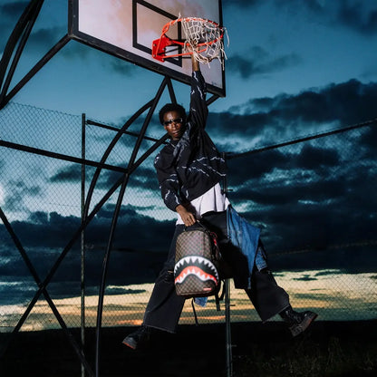 Sharks In Paris Blur Effect Backpack