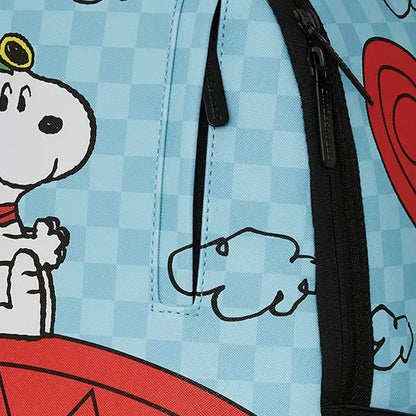 Snoopy Pilot Shark Dlxsv Backpack